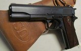 COLT 1911 100% SHIPPED AUG. 1918 WITH RARE S&R HOLSTERTWO TONE MAG AND COLT LETTER - 1 of 15