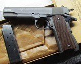 COLT 1911A1 ONE OF 500 1941 SWARTZ SAFETY COMMERCIAL CONVERTED FOR ARGENTINE NAVY
