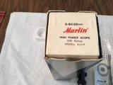 Marlin Rifle Scope Mod. 825-A 3-9 x 32 1 in diameter - 1 of 7