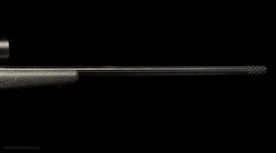 Sako Action Bill Wiseman Custom .340 Weatherby Magnum Left Hand 24” Barrel with Swarovski Scope - Image 3 of 5