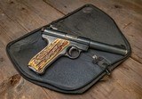 RUGER MARK I....22 CALIBER...SEMI-AUTO...5 1/2" BARREL - 1 of 3
