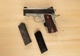 KIMBER ULTRA CRIMSON CARRY II...SEMI-AUTO....45 ACP....3" BARREL - 3 of 3