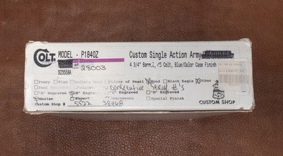 *Price Reduced* Colt Single Action Army (SAA)Factory 