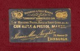 James MacNaughton 20 Gauge Scottish Boxlock 28
