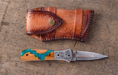 Odin Arms Custom Folding Knife - Image 2 of 2