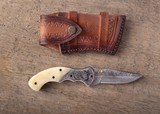 Odin Arms Custom Hand Engraved Folding Knife - 2 of 2