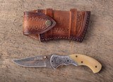 Odin Arms Custom Hand Engraved Folding Knife