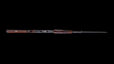 Winchester Model 12 12 Gauge 30” Vent Rib Signed Gold Inlaid Engraving 1959 - Image 6 of 12