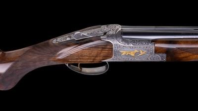 Browning Superposed P2 Presentation Grade Factory 20ga / .410 Two Barrel Set - Image 5 of 17