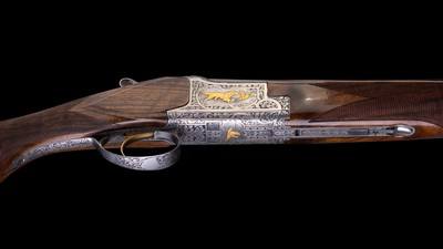 Browning Superposed P2 Presentation Grade Factory 20ga / .410 Two Barrel Set - Image 4 of 17
