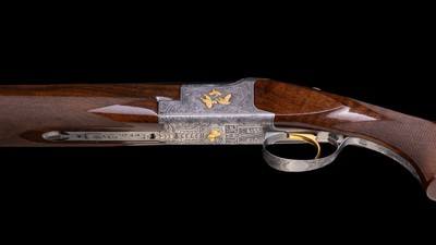 Browning Superposed P2 28 Gauge26” BelgianBaerten Engraved - Image 9 of 12