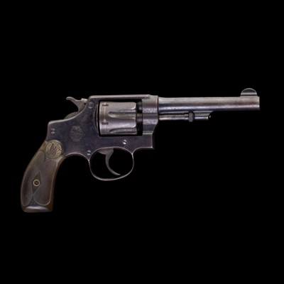 Smith & Wesson .32 Regulation Police 4”Pre-War I-Frame - Image 2 of 2