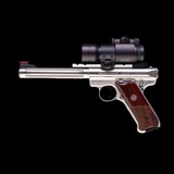 Ruger Mark III Hunter .22 LR Stainless Fluted BarrelAimpoint Comp C3 2MOA - Image 2 of 2