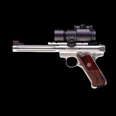 Ruger Mark III Hunter .22 LR Stainless Fluted BarrelAimpoint Comp C3 2MOA - Image 2 of 2