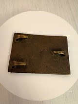 Antique “CSA” California State Artillery Militia Belt Plate - 2 of 2
