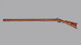 Japanese Made .45 Caliber Percussion Rifle42” Octagon BarrelDouble Set Triggers - 1 of 8