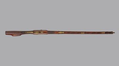 Percussion Half Stock Rifle33” Barrel Brass Mounted - Image 4 of 8