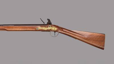 Pedersoli Flintlock Rifle Italian Black Powder ReproductionExcellent Condition - Image 7 of 8