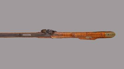 Carl Shirley Signed Plains Style Percussion Rifle33” Barrel - Image 6 of 8