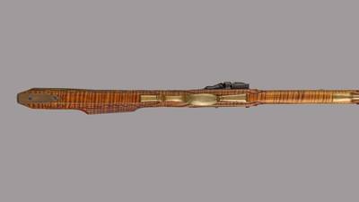 Carl Shirley Signed Plains Style Percussion Rifle33” Barrel - Image 8 of 8