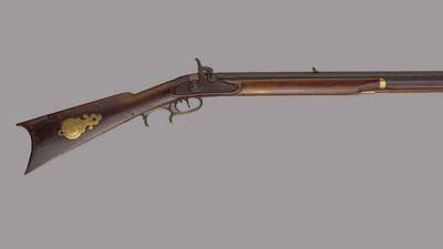 Henry Leman Lancaster Percussion Trade Rifle 42” Barrel - Image 8 of 8