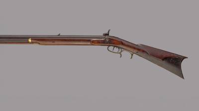 Henry Leman Lancaster Percussion Trade Rifle 42” Barrel - Image 6 of 8