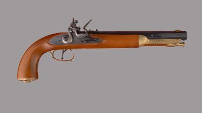 G. Gedney Godwin Cased Matched Pair Flintlock PistolsEnglish Dueling Style