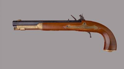 G. Gedney Godwin Cased Matched Pair Flintlock PistolsEnglish Dueling Style - Image 4 of 7