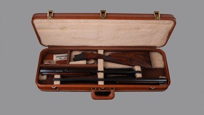 Browning Superposed Continental Grade 20 Gauge / .30-06 Combination Set - Image 13 of 14
