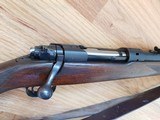 RARE Vintage 1945 Winchester 70 Rifle, .300 Mag, Half Clover, Re-Blued - 9 of 15