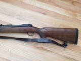 RARE Vintage 1945 Winchester 70 Rifle, .300 Mag, Half Clover, Re-Blued - 4 of 15