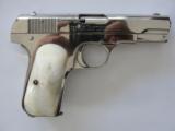 Colt 1908 .380 NICKEL, PEARLS, NICE! - 1 of 12