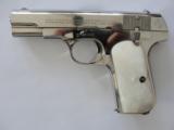 Colt 1908 .380 NICKEL, PEARLS, NICE! - 2 of 12