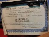 S&W Registered Magnum 357 w/Box, Certificate, History... - 7 of 10