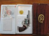 Colt Viper Nickel 38 Revolver 1977 w/Box, Papers, Neat! - 1 of 15