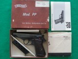 Walther PP 32acp 7.65mm GERMAN, made 1966 - 1 of 15