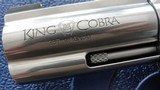 Colt King Cobra Stainless SB3BB 3" 357 Magnum CA OK - 4 of 14