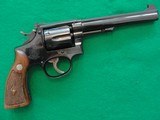 S&W K38 6" Masterpiece 5 Screw mfg 1955 CA OK, Pre Model 15 - 1 of 15