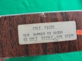 Colt Nickel 45 SAA 7-1/2" made 1978 NICE! CA OK! - 13 of 14