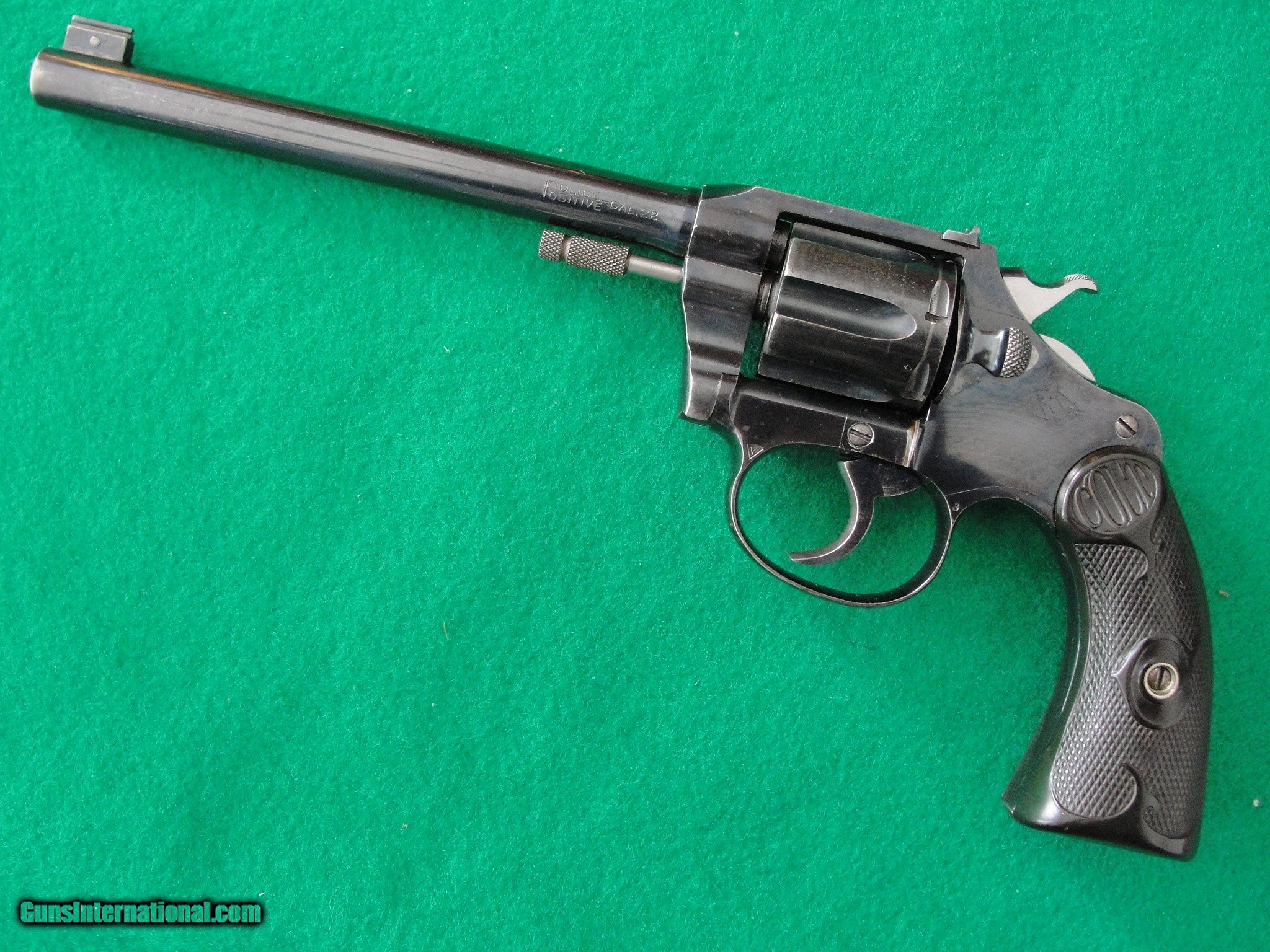 Colt Police Positive Target First Year Production 1910 22lr Revolver 6015