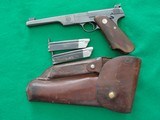 Colt 1st Model Match Target .22 Woodsman 1939 - 1 of 15