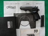 Walther PPK/S .22LR 1974 W. Germany w/Box, Papers, Nice! CA OK! - 1 of 10