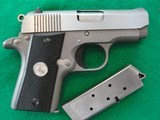 Colt Mustang Pocketlite 380 w/extra Mag, CA OK! - 2 of 7