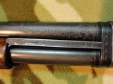 Remington Repeating Shotgun Pre Model 10 Factory Engraved High Grade - 7 of 15