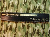 Browning T Bolt T2 Belgium 22 .22LR w/Box, Target, Nice! - 13 of 15