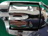 Colt SAA 44-40 Nickel 5-1/2" IVORIES w/Box, CA OK! - 9 of 12
