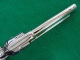 Colt SAA 44-40 Nickel 5-1/2" IVORIES w/Box, CA OK! - 7 of 12