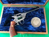 engraved h&r 999 revolver, cased set, one of 999, nice!