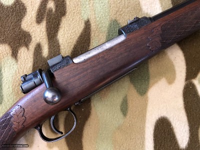 R. Triebel Custom Mauser 98 8x57 Engraved, Carved, Nice!