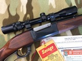 Savage 99 F Featherweight 243 w/Scope, Hang Tag, Beautiful! - 1 of 15
